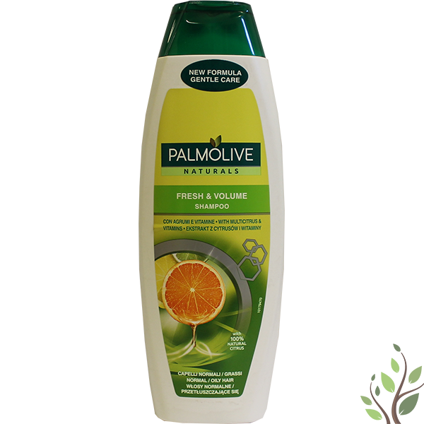 Palmolive sampon 350ml fresh and volume (sárga)