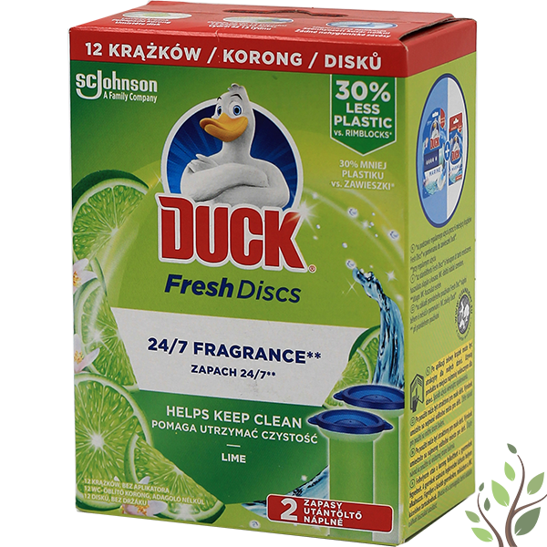 Duck toilett korong 36ml lime