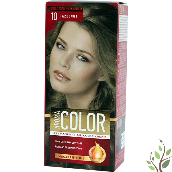 Aroma Color hajfesték 10 mogyoró