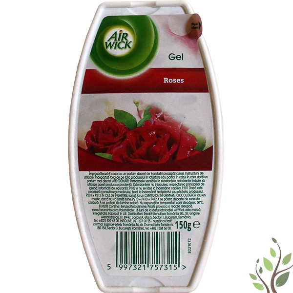 Air wick légfrissítő zselé 150g rózsa