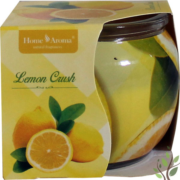 Illatgyertya poharas Lemon crush