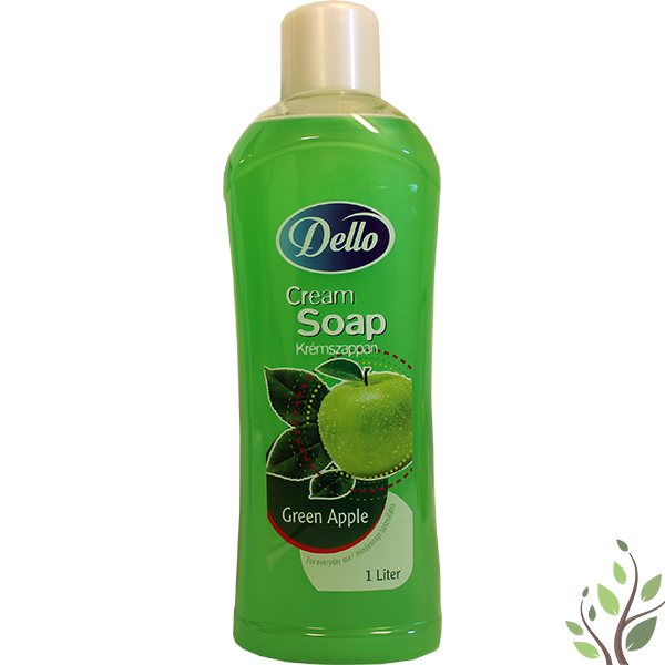 Dello folyékony szappan utántöltő 1l zöldalma