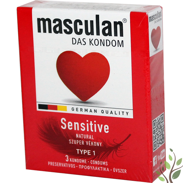 Masculan óvszer 3db 1. sensitive
