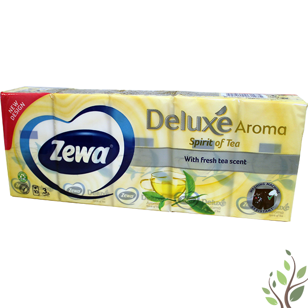 Zewa Deluxe papír zsebkendő 10x10 db 3 réteg spirit of tea