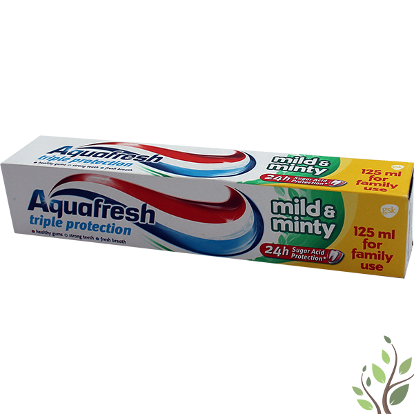 Aquafresh fogkrém 125 ml mild and minty