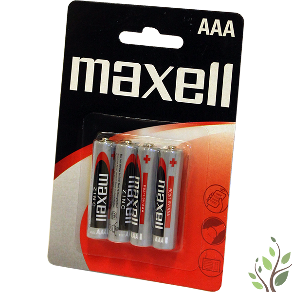 Maxell R03x4 AAA féltartós mini elem