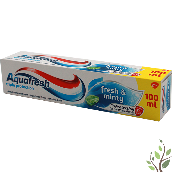 Aquafresh fogkrém 100ml fresh and minty