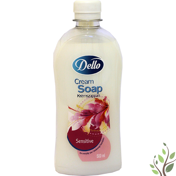 Dello folyékony szappan 0,5l sensitive utántöltő