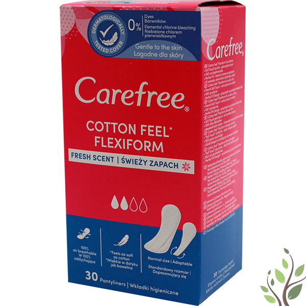 Carefree tisztasági betét 30db flexiform fresh scent