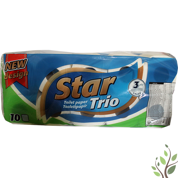 Star Trió toalettpapír 10 tekercs 3 réteg