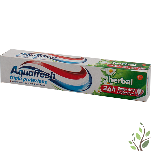 Aquafresh fogkrém 75ml herbal
