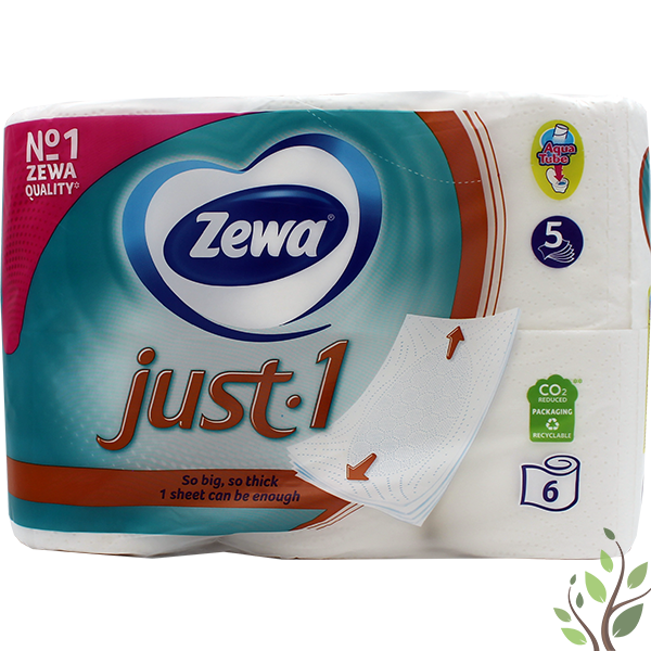 Zewa toalettpapír 6 tekercs 5 réteg Just