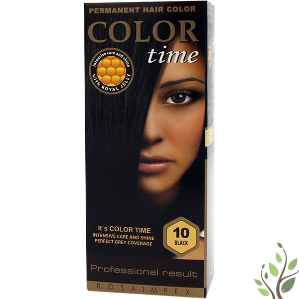 Color Time hajfesték 10 fekete
