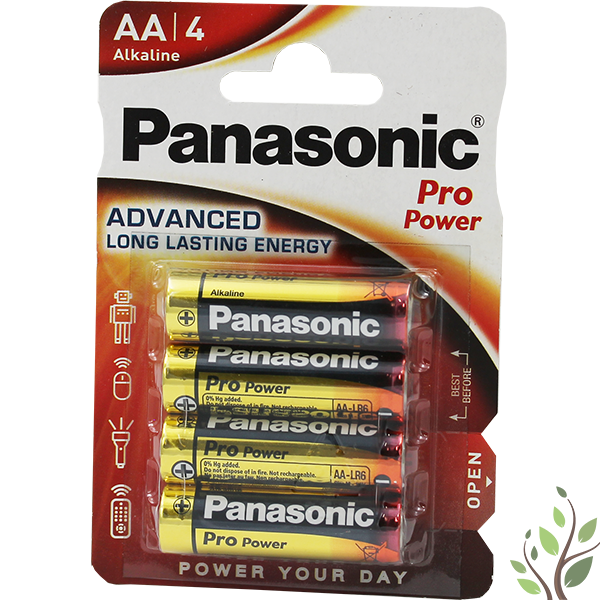Panasonic AA elem pro power LR6*4db