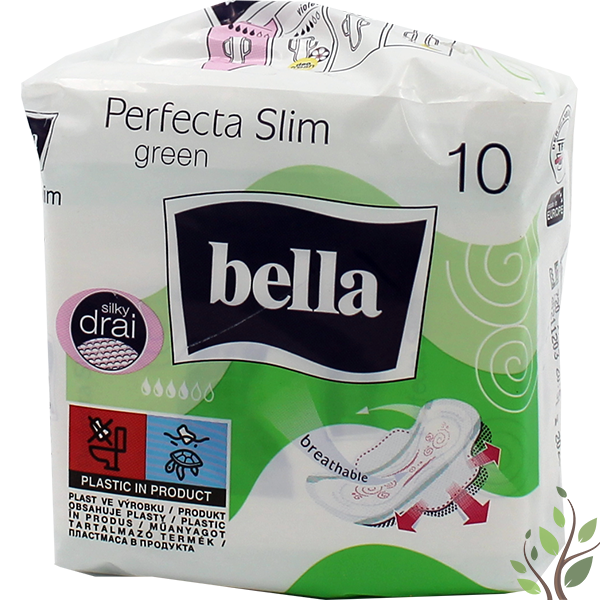 Bella egészségügyi betét slim 10db green