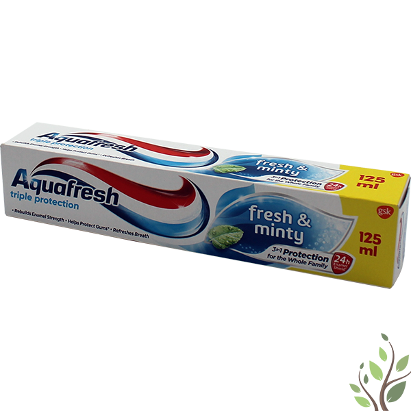 Aquafresh fogkrém 125ml fresh&minty