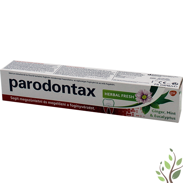 Paradontax fogkrém 75ml herbal fresh