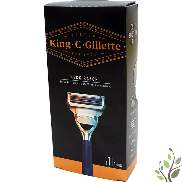 Gillette King C borotva 1+1 utántöltő, Neck Razor blades