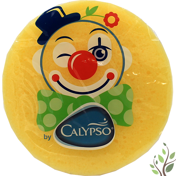 Calypso fürdőszivacs 1db kerek Bohóc