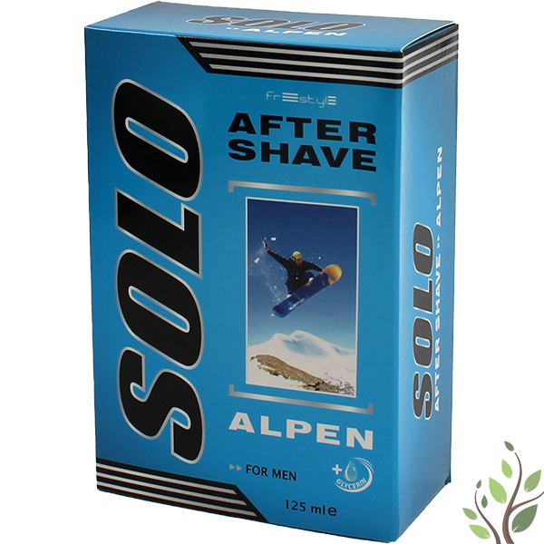 Solo after shave 125ml alpen dobozos