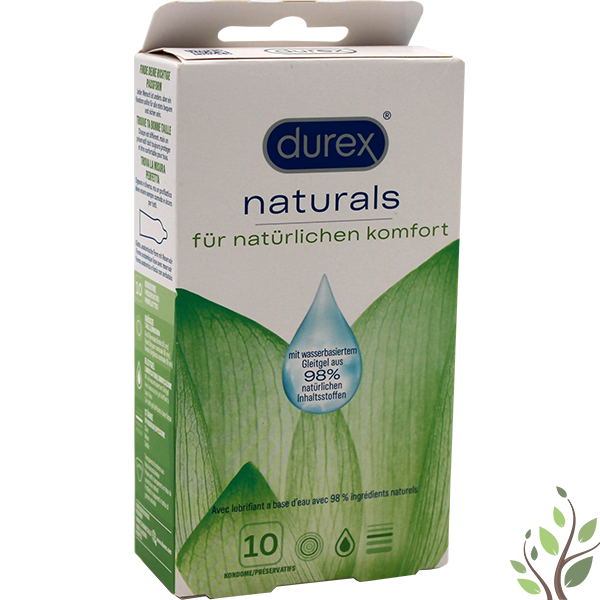 Durex óvszer 10db naturals