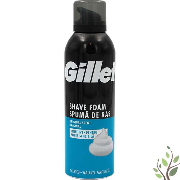 Gillette borotvahab 200ml sensitive